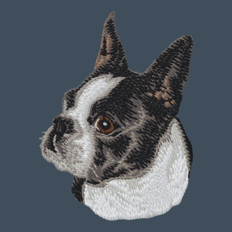 Boston Terrier Embroidered Baseball Cap