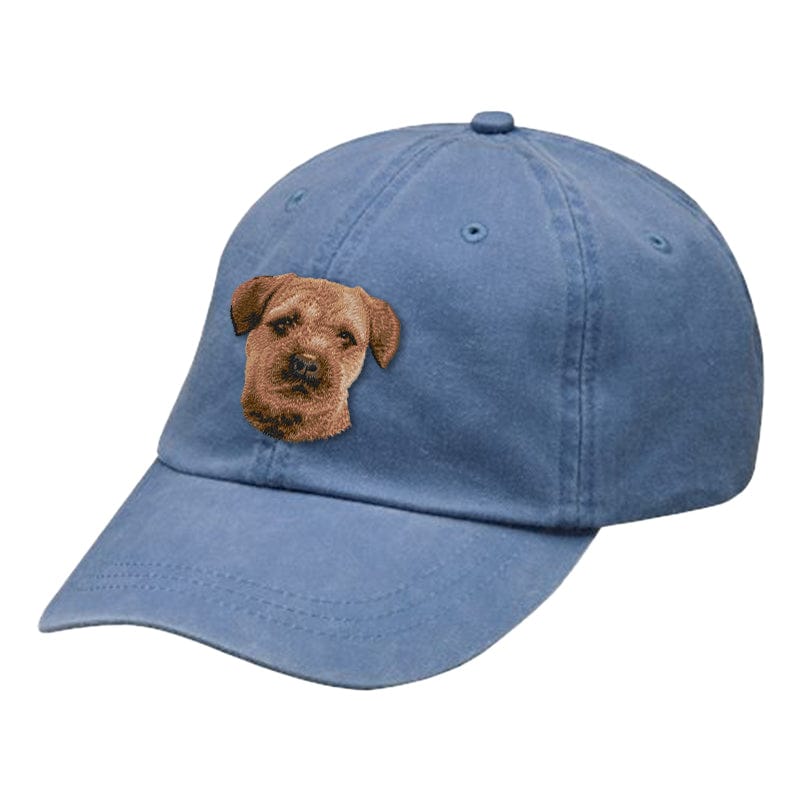 Border Terrier Embroidered Baseball Cap