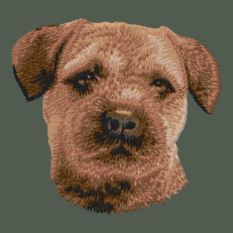 Border Terrier Embroidered Baseball Cap