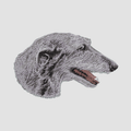 Scottish Deerhound Embroidered Sweatshirt Hoodie