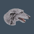Scottish Deerhound Embroidered Baseball Cap