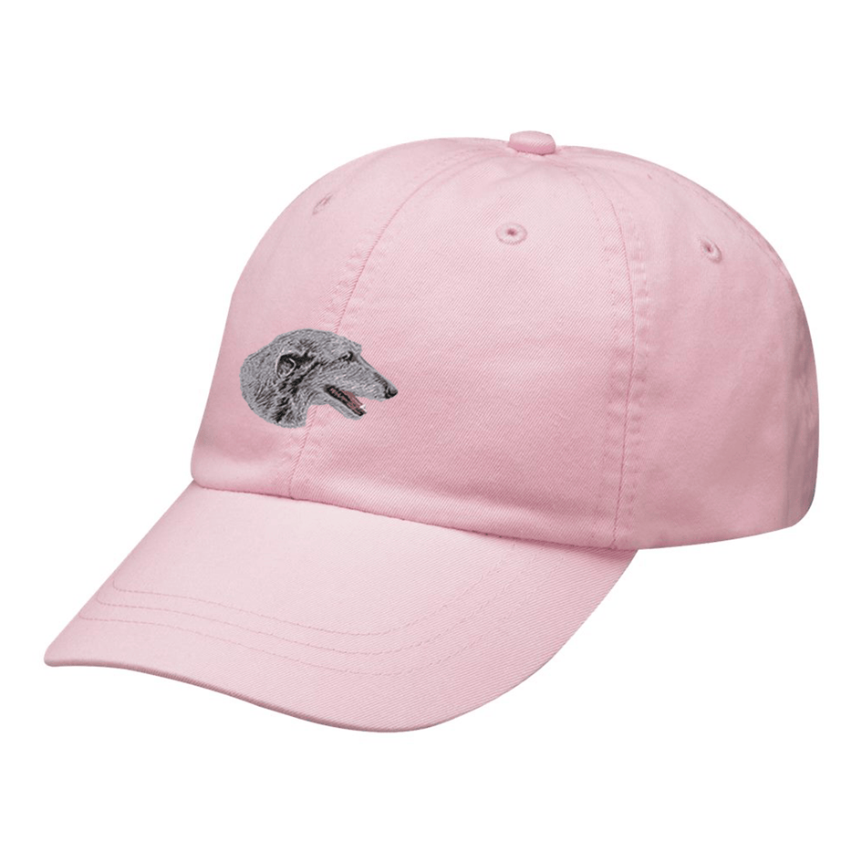 Scottish Deerhound Embroidered Baseball Cap