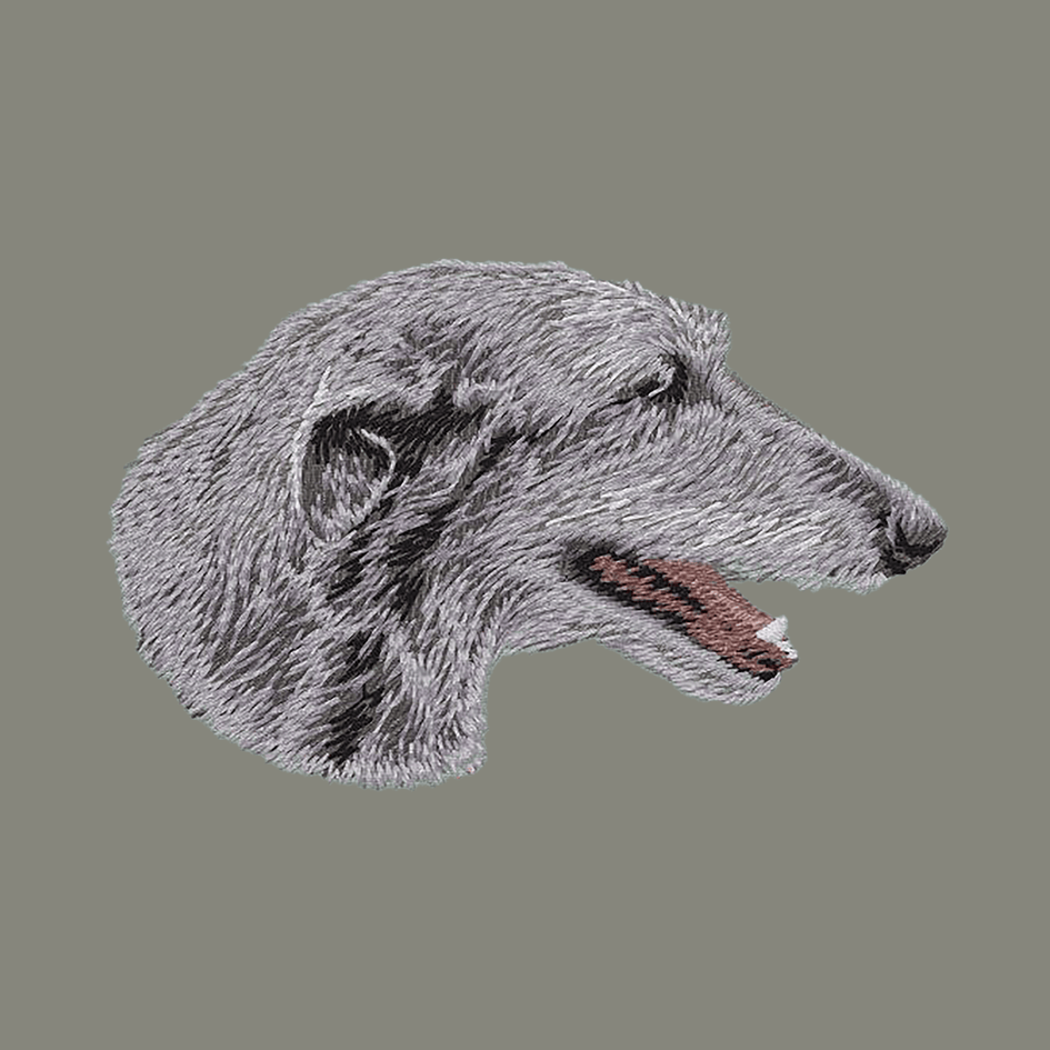 Scottish Deerhound Embroidered Baseball Cap