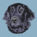 Flat-Coated Retriever Embroidered Sweatshirt Hoodie