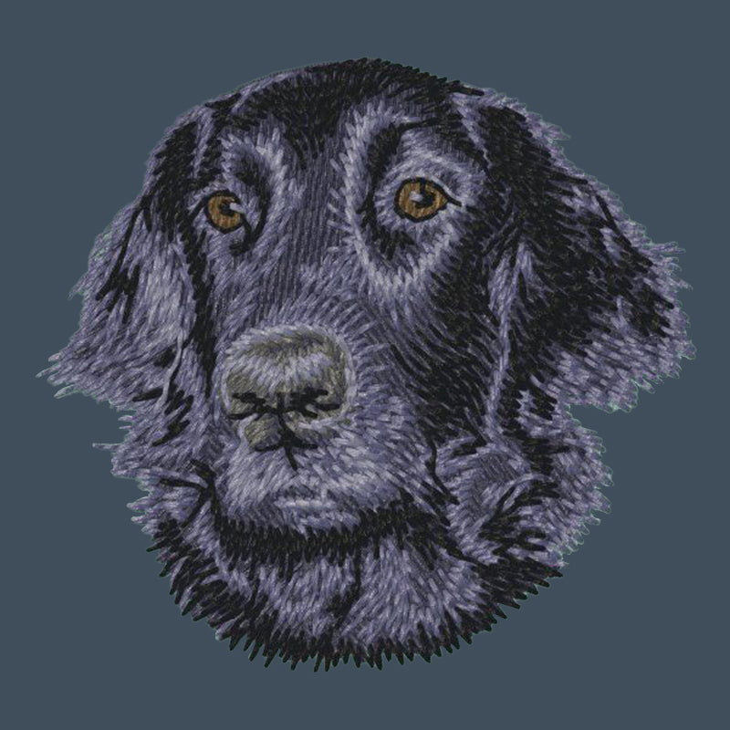 Flat-Coated Retriever Embroidered Baseball Cap