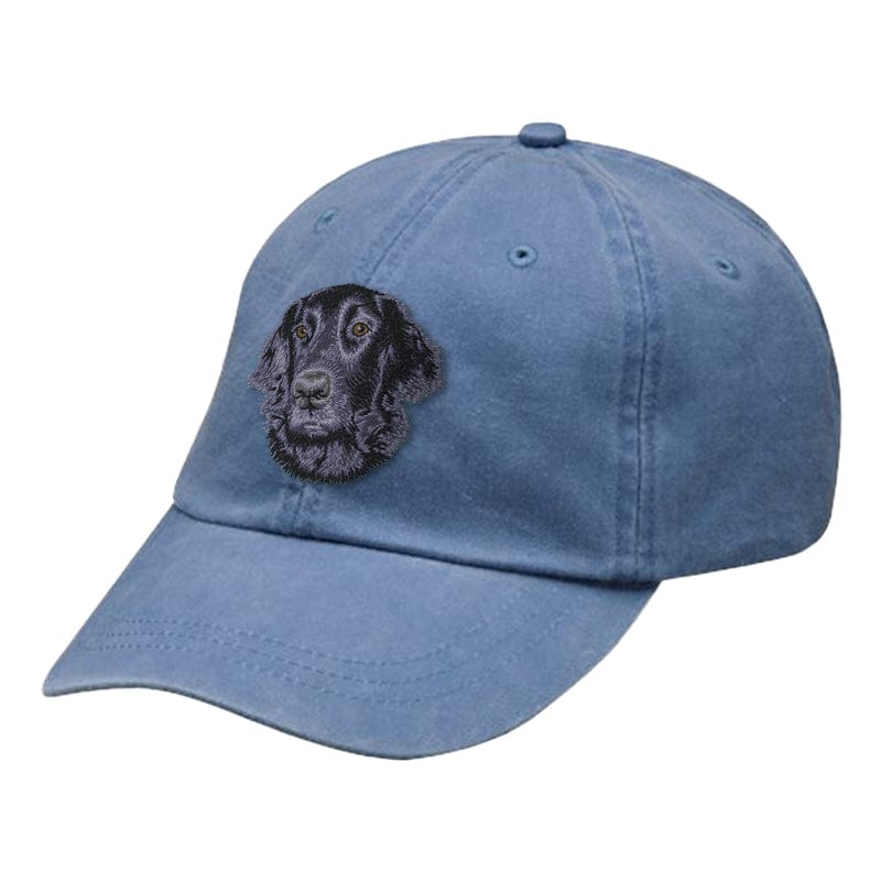 Flat-Coated Retriever Embroidered Baseball Cap