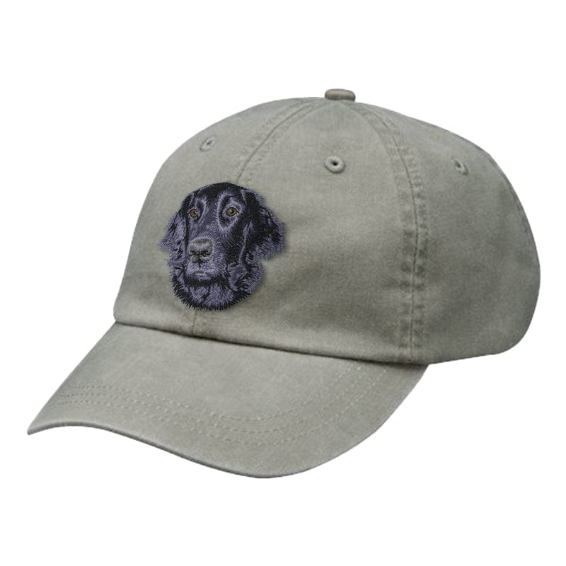 Flat-Coated Retriever Embroidered Baseball Cap