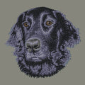 Flat-Coated Retriever Embroidered Baseball Cap