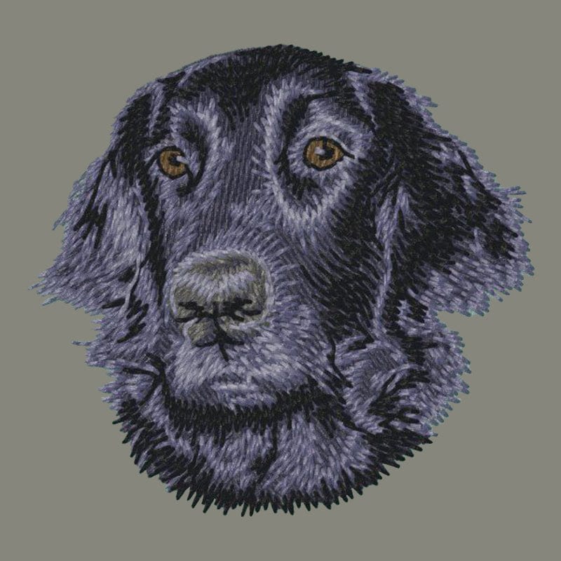 Flat-Coated Retriever Embroidered Baseball Cap
