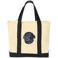 Flat-Coated Retriever Embroidered Tote