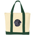 Flat-Coated Retriever Embroidered Tote