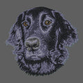 Flat-Coated Retriever Embroidered Women's Fleece Jacket