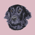 Flat-Coated Retriever Embroidered Baseball Cap