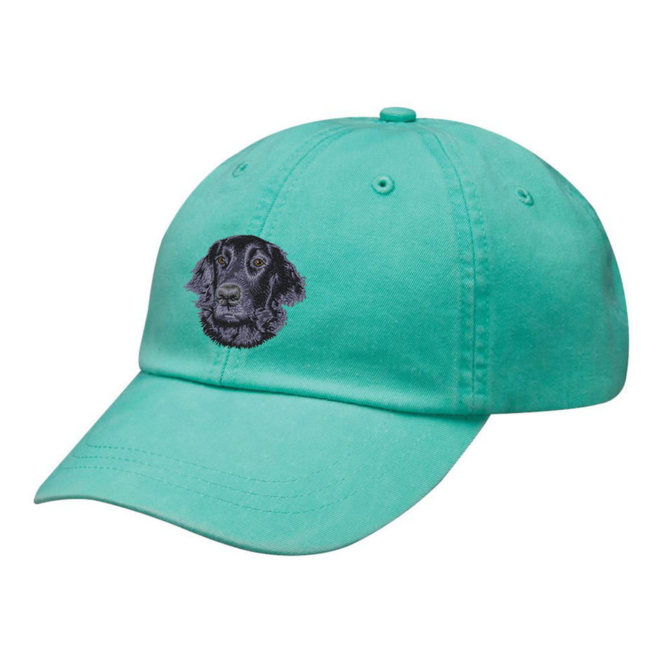 Flat-Coated Retriever Embroidered Baseball Cap