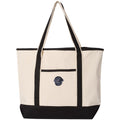 Flat-Coated Retriever Embroidered Tote