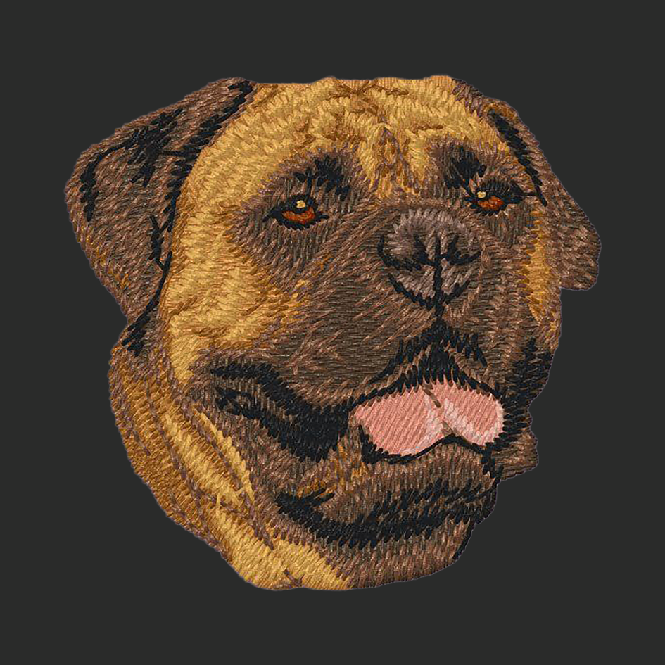 Bullmastiff Embroidered Classic Long Sleeve Shirt