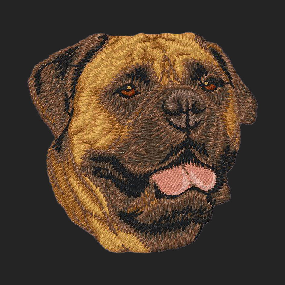 Bullmastiff Embroidered Sweatshirt Hoodie