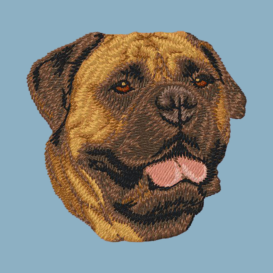 Bullmastiff Embroidered Sweatshirt Hoodie