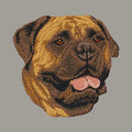 Bullmastiff Embroidered Sweatshirt Hoodie