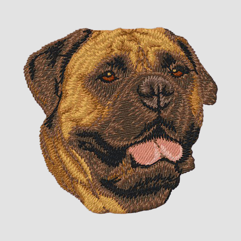 Bullmastiff Embroidered Sweatshirt Hoodie