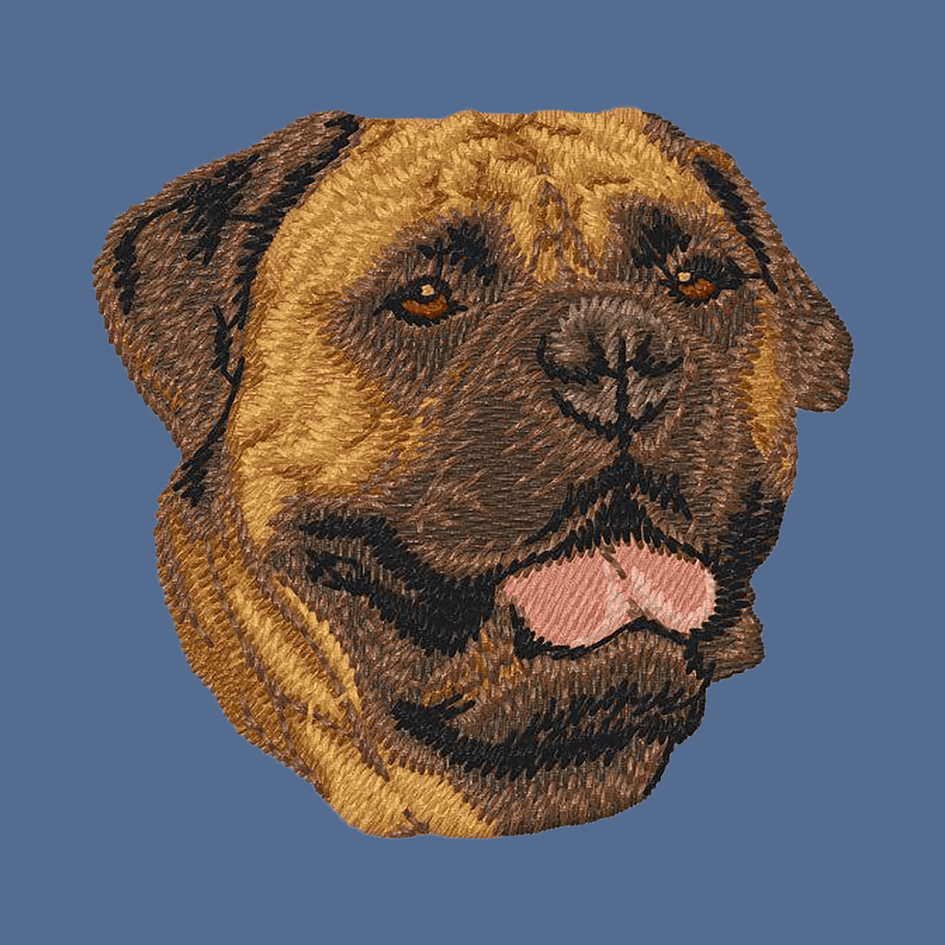 Bullmastiff Embroidered Baseball Cap