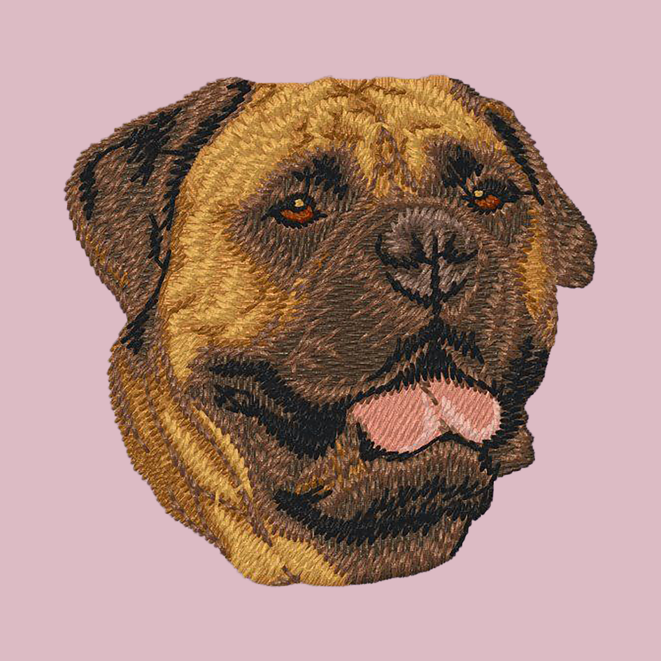 Bullmastiff Embroidered Baseball Cap