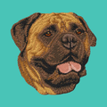 Bullmastiff Embroidered Baseball Cap