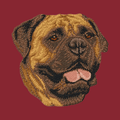 Bullmastiff Embroidered Wearable Blanket