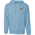 Bulldog Embroidered Sweatshirt Hoodie