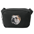 Bulldog Embroidered Crossbody Bag