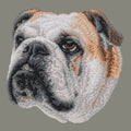 Bulldog Embroidered Baseball Cap