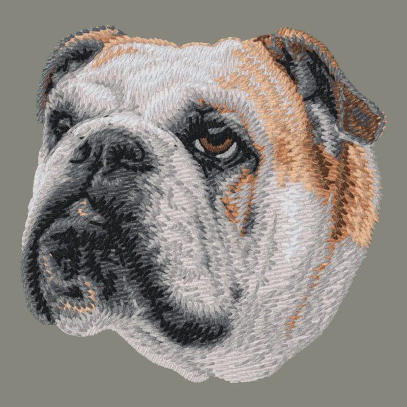 Bulldog Embroidered Baseball Cap