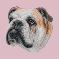 Bulldog Embroidered Baseball Cap