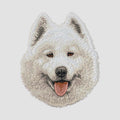 Samoyed Embroidered Sweatshirt Hoodie