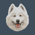 Samoyed Embroidered Baseball Cap