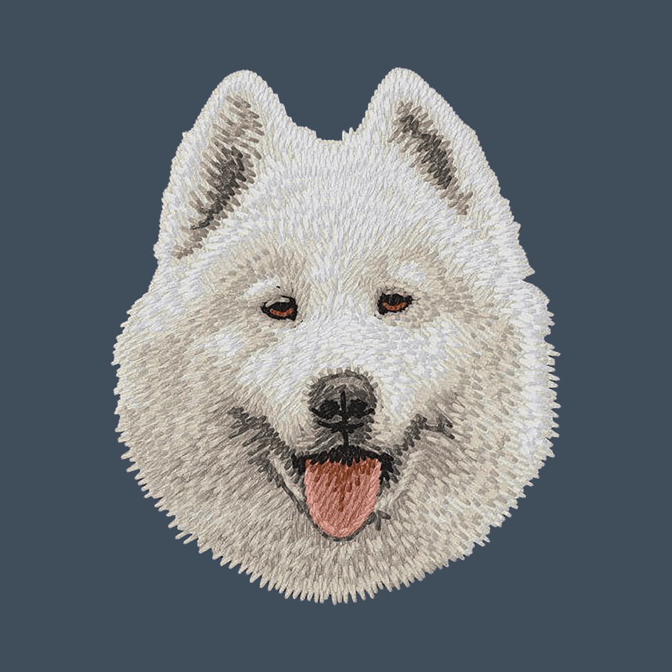 Samoyed Embroidered Baseball Cap