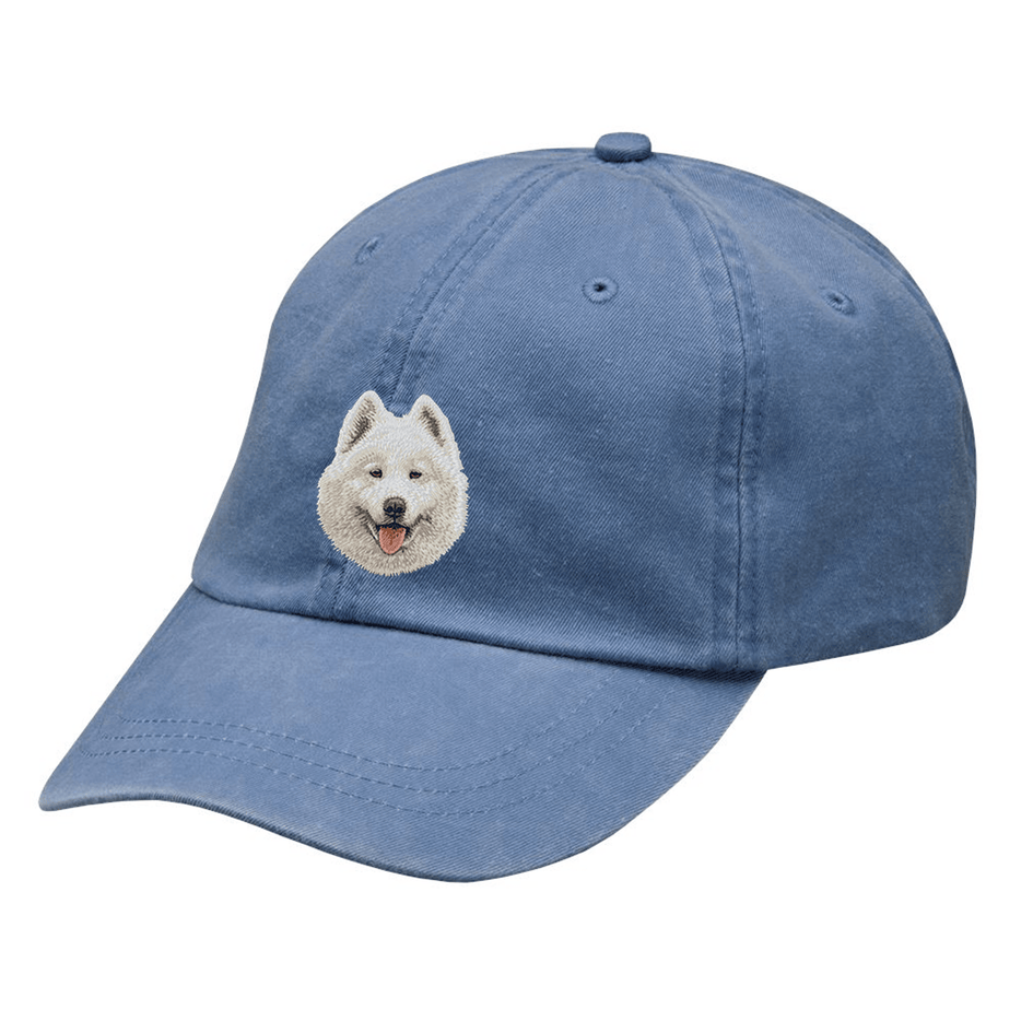 Samoyed Embroidered Baseball Cap