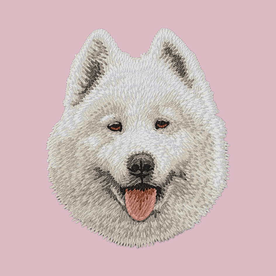 Samoyed Embroidered Baseball Cap