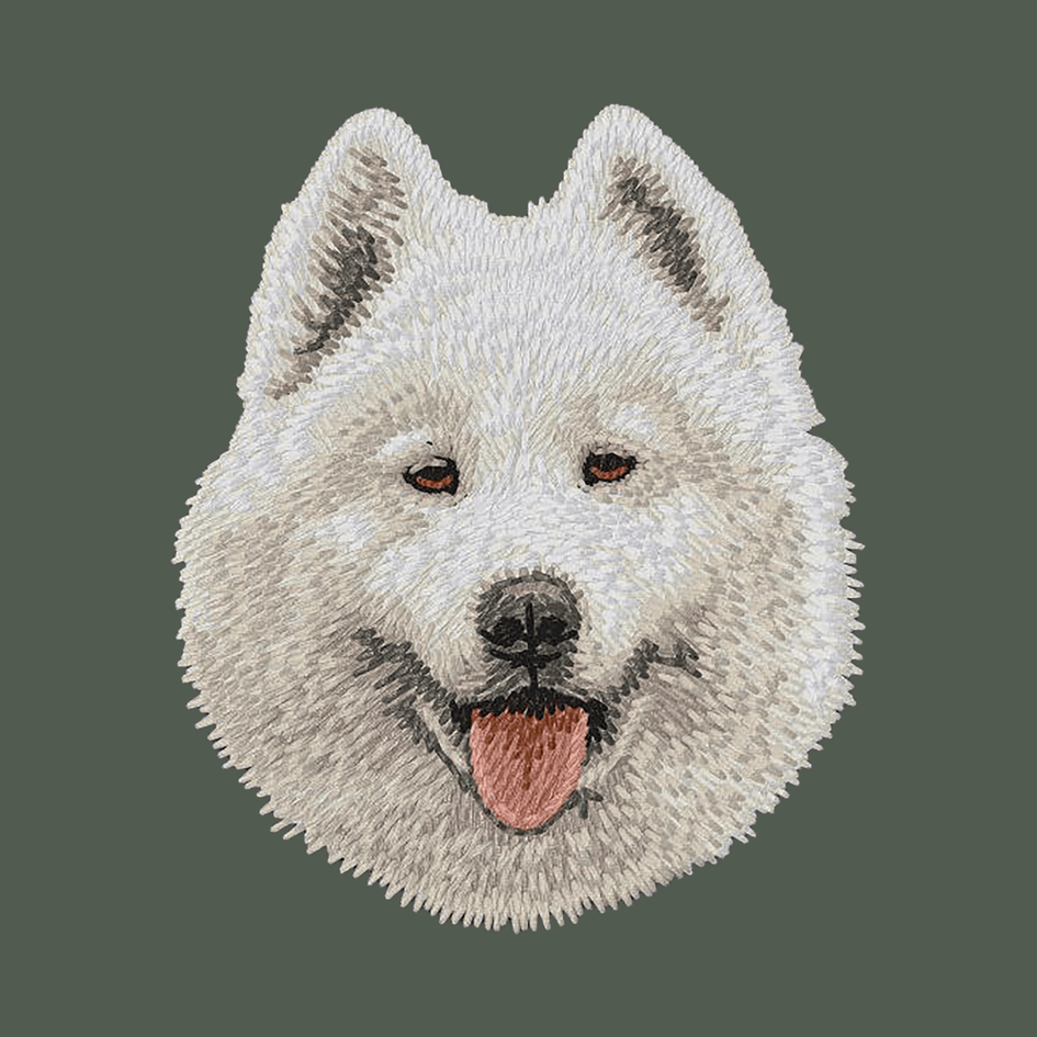 Samoyed Embroidered Baseball Cap