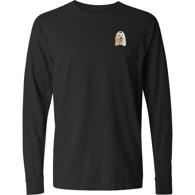 Maltese Embroidered Classic Long Sleeve Shirt