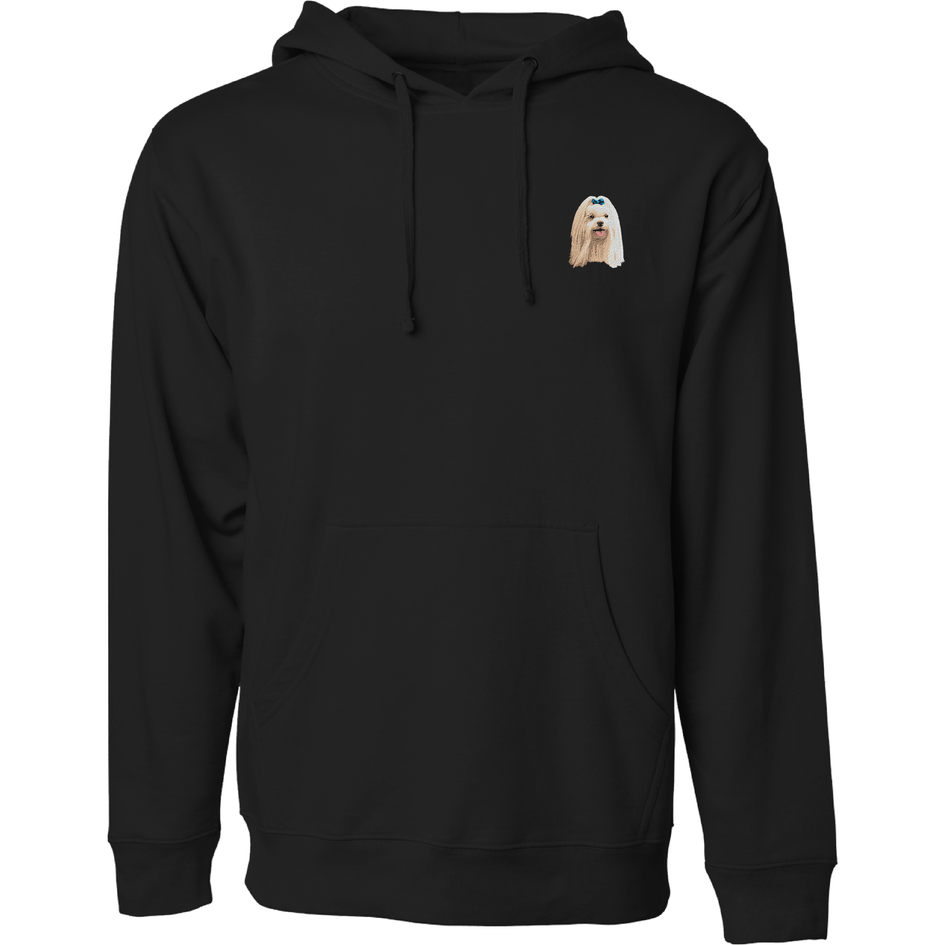 Maltese Embroidered Sweatshirt Hoodie
