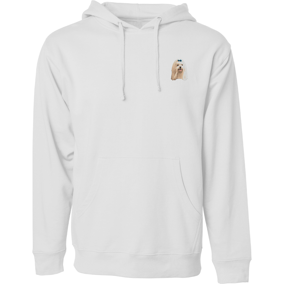 Maltese Embroidered Sweatshirt Hoodie