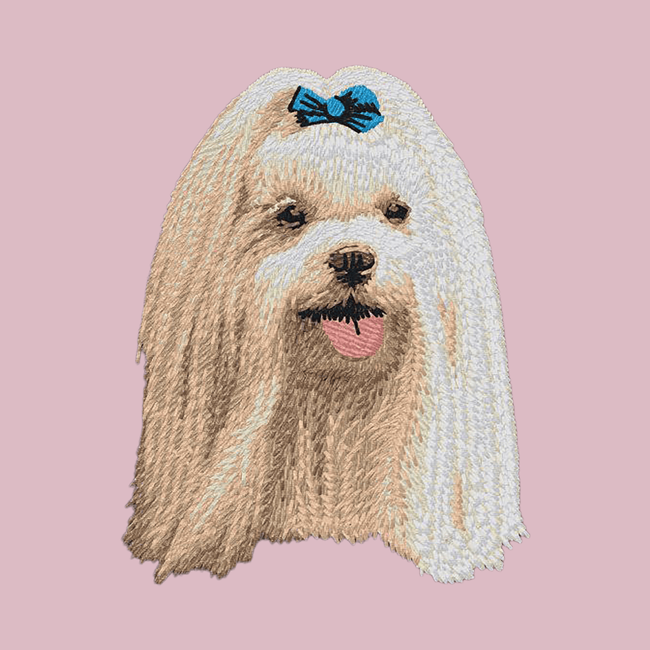 Maltese Embroidered Baseball Cap