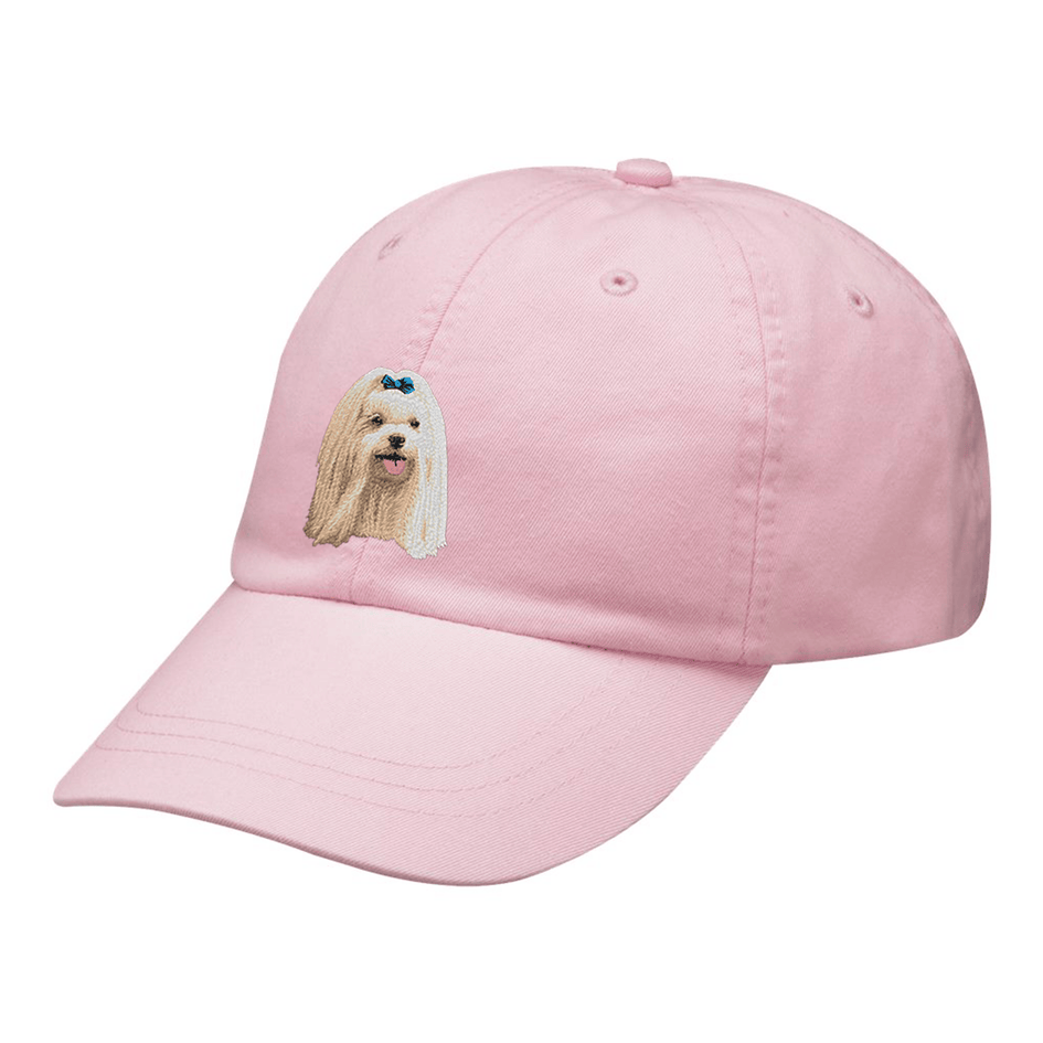 Maltese Embroidered Baseball Cap
