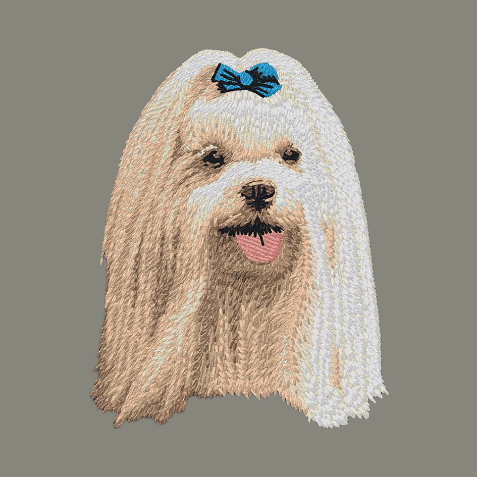 Maltese Embroidered Baseball Cap