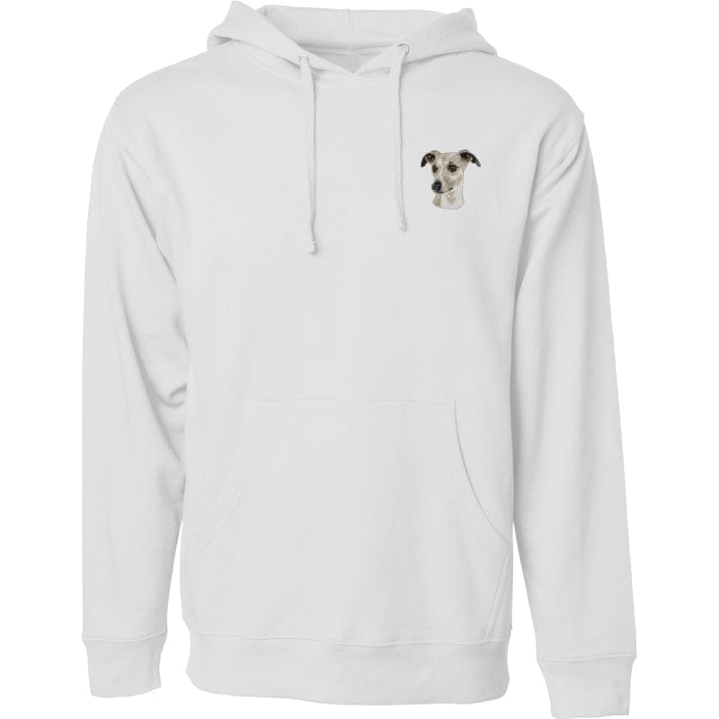 Whippet Embroidered Sweatshirt Hoodie