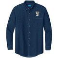Whippet Embroidered Men's Denim Shirt