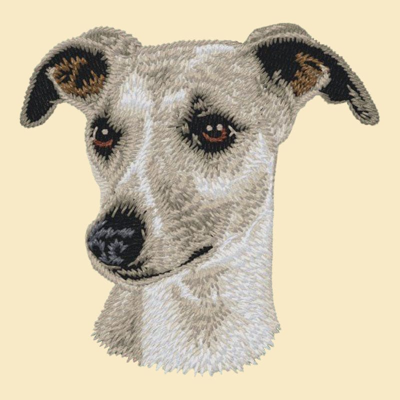 Whippet Embroidered Tote