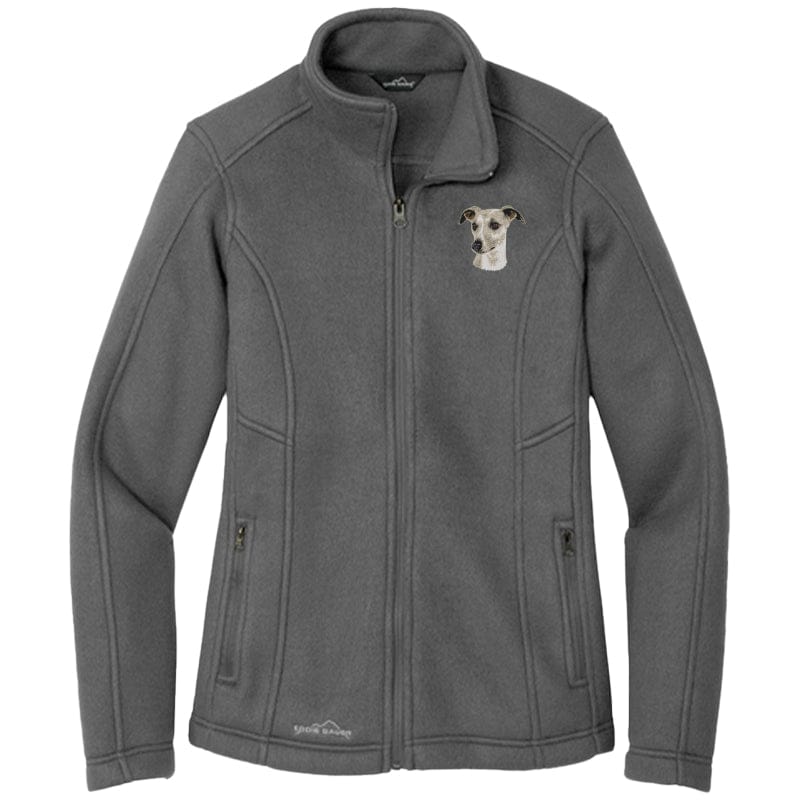 Whippet Embroidered Women's Fleece Jacket