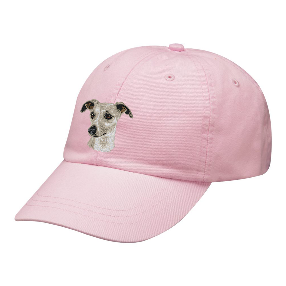 Whippet Embroidered Baseball Cap